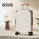 玫加白0-01【抗摔耐磨-防爆拉鏈】20寸【可登機】 × 1個