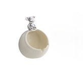 奶白色-挂壁煙灰缸 × 1個