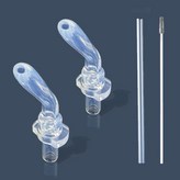 大頭吸嘴2個+吸管1根+吸管刷 × 1個