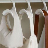 가방걸이 핸드백 가방 옷장행거 화이트