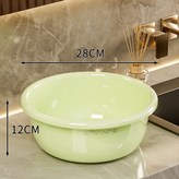 霧苔綠盆號摔厚抗盆 × 1個