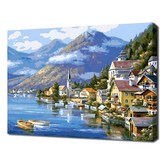 西洋水上村莊 × 1個