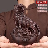 黑檀木雕虎小號:如圖所示 × 1件