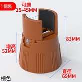 圓形棕色高度5.2cm4個裝:如圖 × 1件