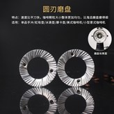 不鏽鋼圓刃磨盤 × 1個
