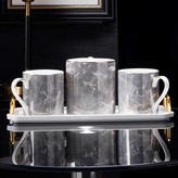 백작컵 금테+사각 받침 × 1개