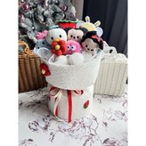 米奇米妮花束+透明櫥窗袋 × 1個
