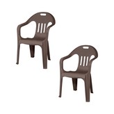 웰빙의자 (브라운) × 2개