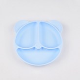 水藍色,小虎餐盤 × 1個