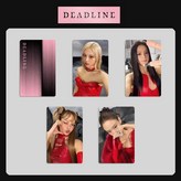 2版一套四張亮膜自印 × 1個