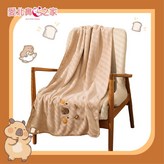 奶茶卡皮棕 浴巾約70×140cm × 1個