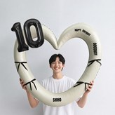 10 크림하트 × 1세트