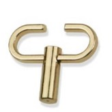 淺金,調節扣一個 顏色搭鏈條(不含鏈條) × 1個