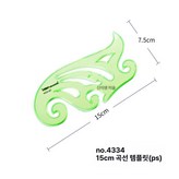 4334 15cm곡선판 × 1개