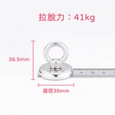 36MM 拉脫力41kg × 1個