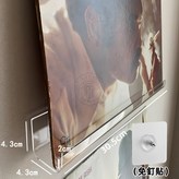 透明款免釘貼(適用光滑水平表面)