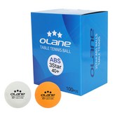 오레인 3성 40+ 탁구공 (100개입)-화이트