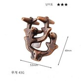 43 합금 널 헤드 버클