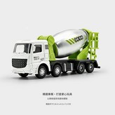 袋裝 綠色合金攪拌車 合金車頭 × 1個