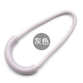 【灰色】U形拉鍊尾繩六個裝 × 1個