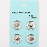 스냅단추19mm니켈(4개) × 1개