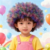 絢麗彩爆炸頭 × 1個