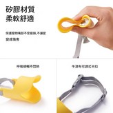 寵物鴨嘴套 S碼 咖啡色 × 1個