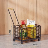 升級拉桿小拉車中號 - 黑色 × 1個