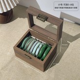 胡桃木紋款手鐲收納箱 小號 ,可調節 × 1個