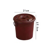 圓形小小號茶桶:單桶+發泡球+排水管+彎頭 × 1個