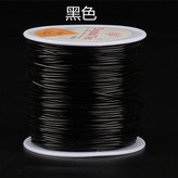 透明彈力線1.5mm（黑色）50米,穿珠引線一份 × 1個