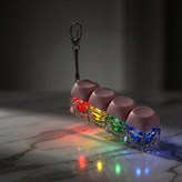 LED 4캡 핑크 × 1개