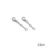 12款 電鍍白金 1條/包 約1.5g × 1個