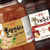 (NEW)1kg+꿀대추차 꽃샘 꿀생강차S 1kg