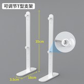 【升級加長款】桌面T式支架 白色 × 1個