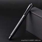 磨砂黑色【單支裝】:中細直尖0.5mm × 1個裝