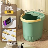 綠色,加高加厚款-【帶蓋+按摩輪】 × 1個