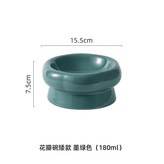 墨綠色碗- 矮款 ,陶瓷碗 釉下彩工藝 × 1個