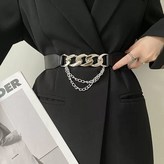 黑色銀扣鏈條 × 1個