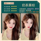 奶茶栗棕色【330m】免漂顯白,330ml × 1個
