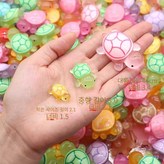 2. 아들 거북이 3.2cm 10마리 야광 × 1개 × 1개
