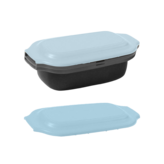 經典盒  4件組【2盒2蓋】清新藍 × 1套