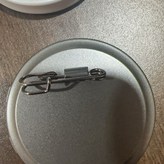 灰色普通電子吧唧磁吸充電觸屏 × 1個