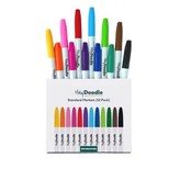 HeyDoodle 無毒可擦拭畫筆組, 12色, 1組 × 1個