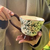 繁花復古藤-馬克杯,201-300ml × 1個
