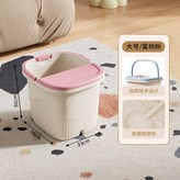大號泡腳桶【蜜桃粉】 × 1個