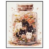 꽃냥이 30x40 (B912) × 1개