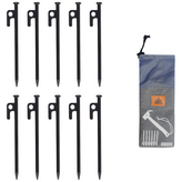 블랙 단조팩 20cm + 파우치(20cm용) × 10개