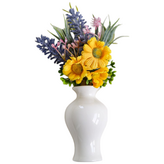 데이지(옐로)+붙이는화병(B타입) × 1개