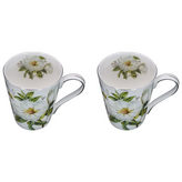 본차이나 목련 브이머그 2p세트